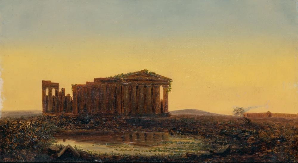 Rovine di Paestum, 1856